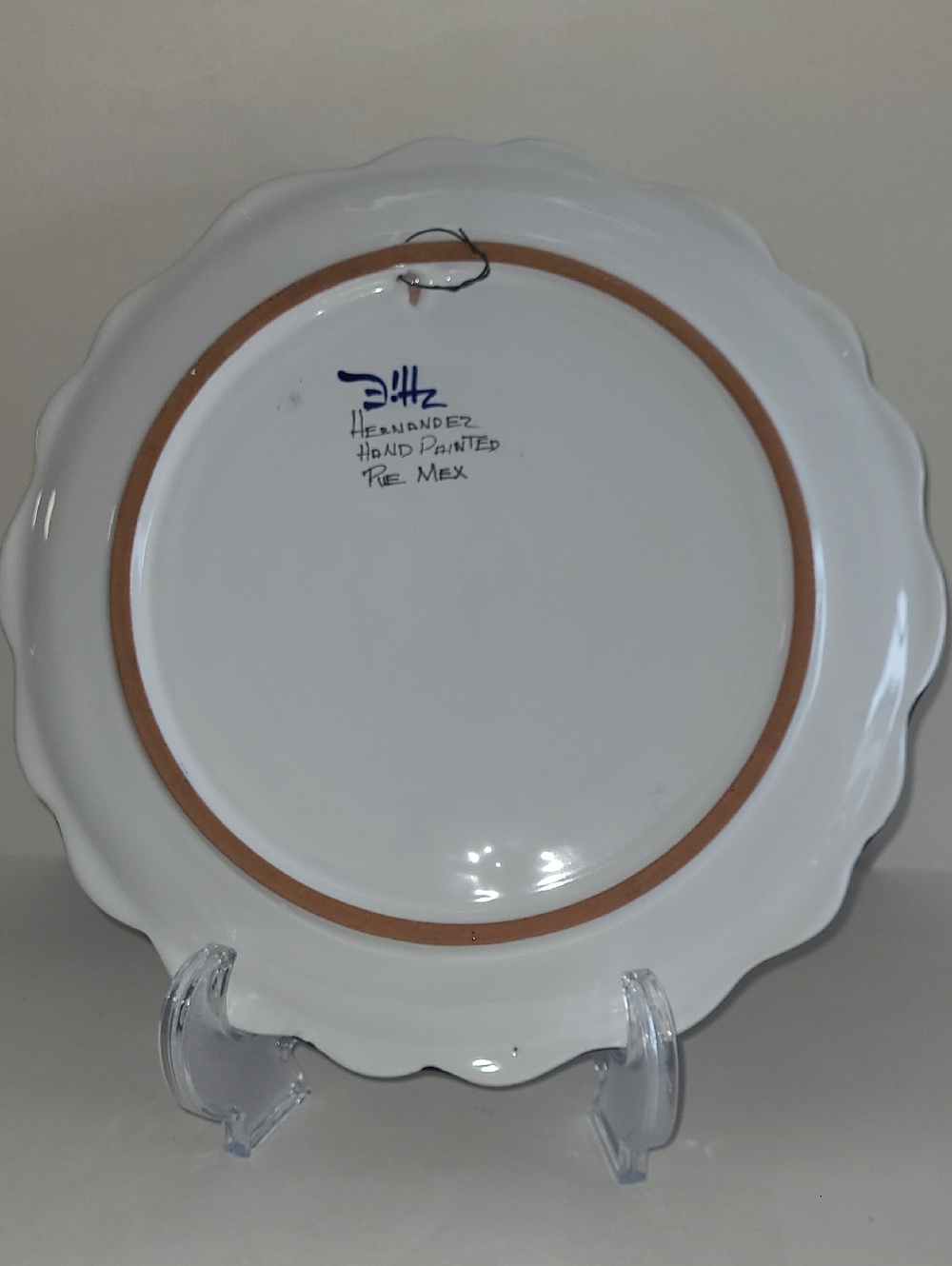Signed Talvera Plate - Picture 4 of 5